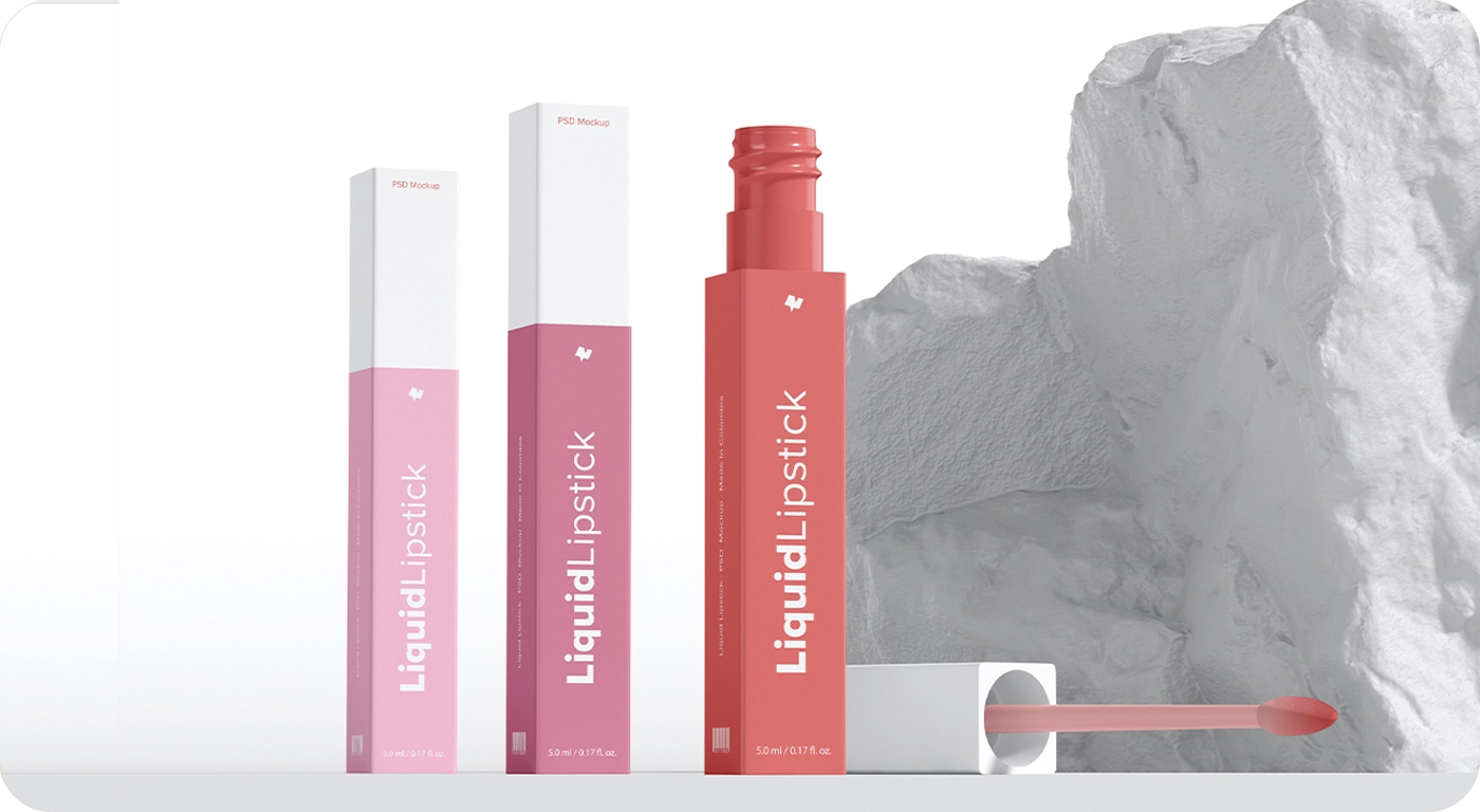Custom Lip Gloss Packaging Design Trends & Marketing Power 002